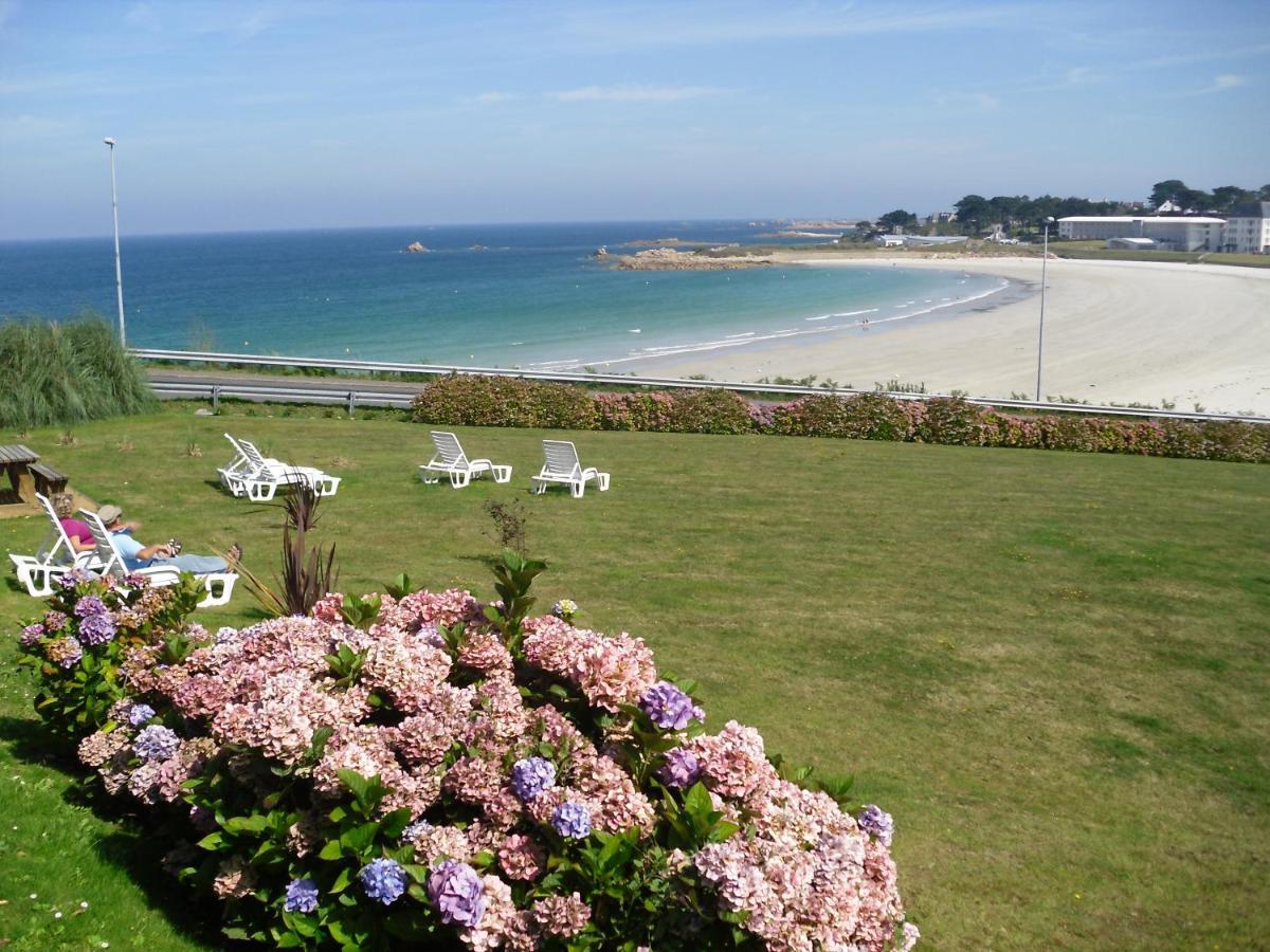 Maison 6 Pers Belle Vue Mer Piscine, Plage A 40 M Trevou-Treguignec Ngoại thất bức ảnh